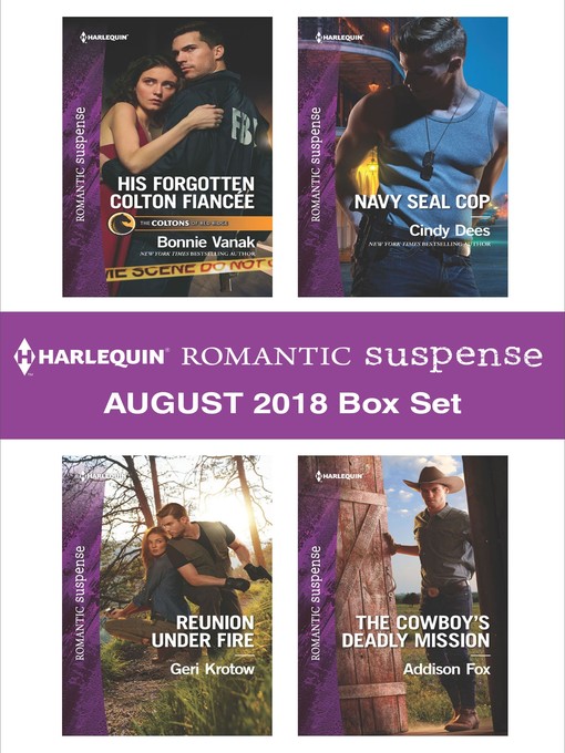 Title details for Harlequin Romantic Suspense August 2018 Box Set by Bonnie Vanak - Available